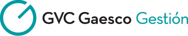 Logo de GVC Gaesco Gestión con fondo transparente